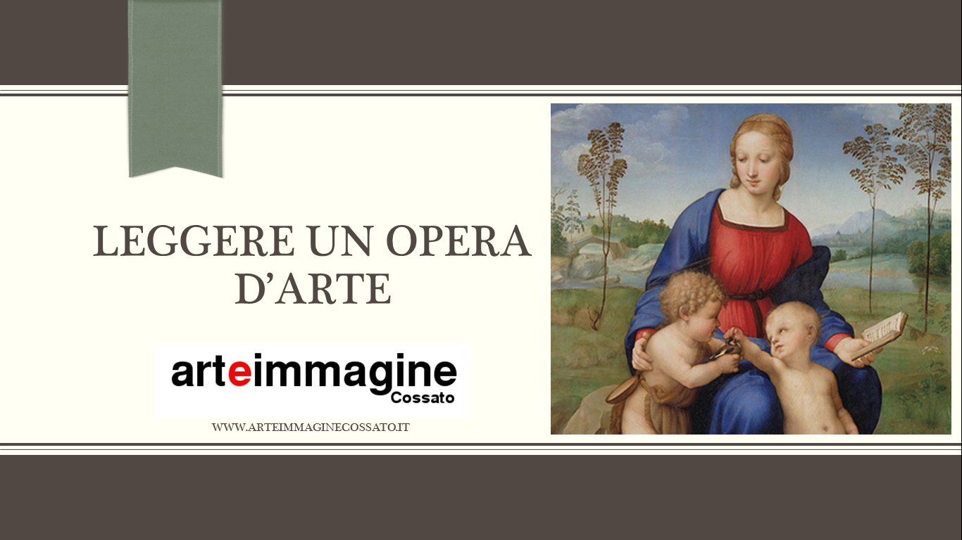 Didattica: Come si legge un’opera d’arte. Lezione in PDF