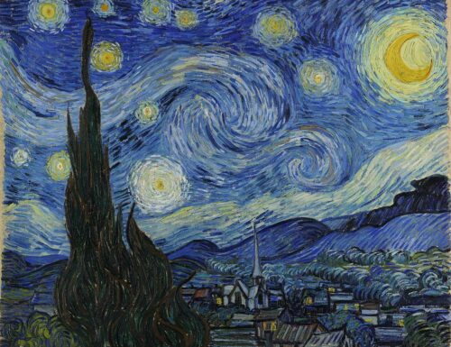 Video animazione Notte Stellata di Van Gogh