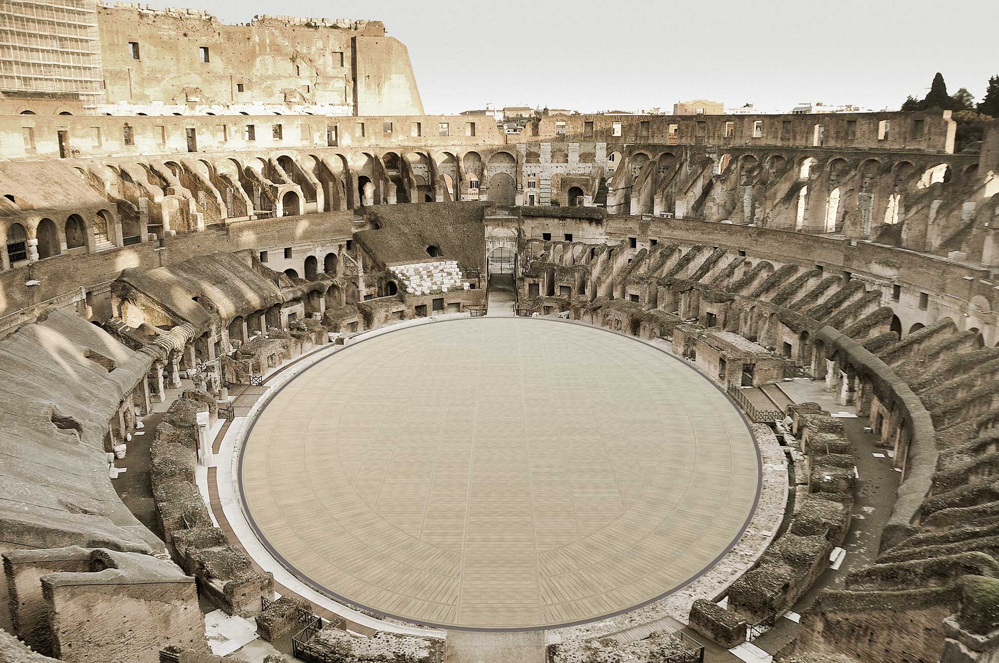 Video – Progetto vincitore per la ricostruzione dell’arena del Colosseo