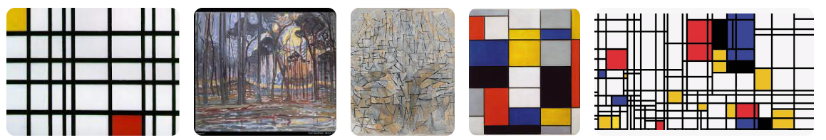 Esplorare  la teoria dei colori attraverso i quadri di Piet Mondrian