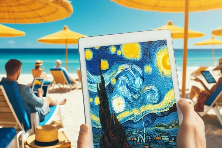 L’arte sotto l’ombrellone #1