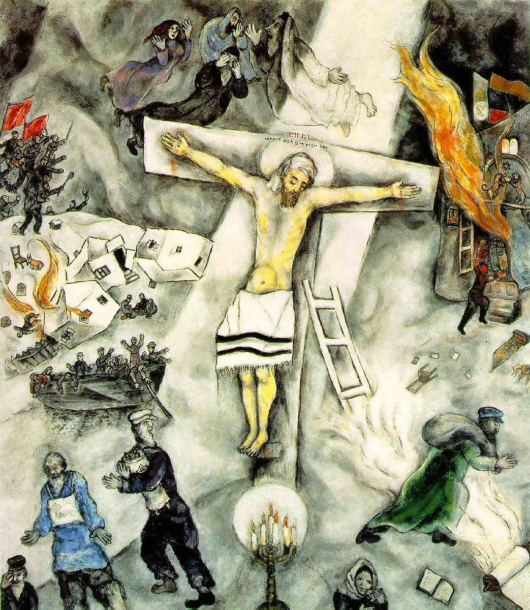 Crocefissione Bianca di Marc Chagall.